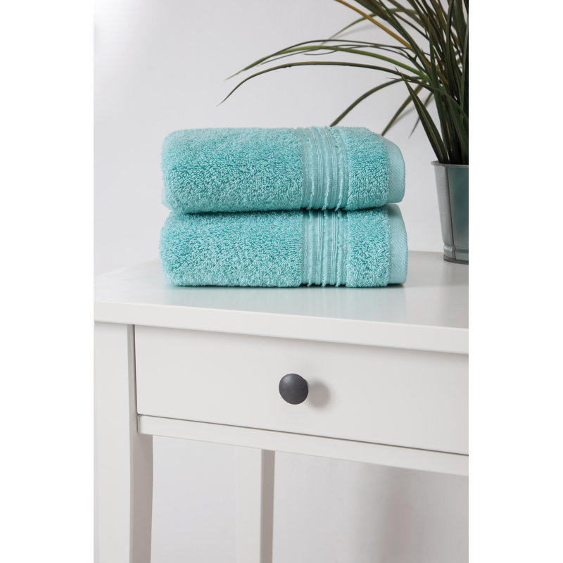 Ziegler Midweight Hand Towel, Aqua