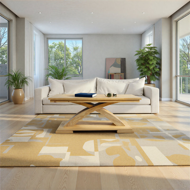 Heffernan Cross Legs Coffee Table