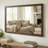 Meade Wood Framed Mirror with Safety Backing ideal for Bathroom / Vanity Mirror-1194087928-1194087910