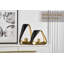 Home Decor Modern Art Statue en céramique Décoration de salon - Sculpture abstraite Décorations de table pour bureau de chambre à coucher-1842507662