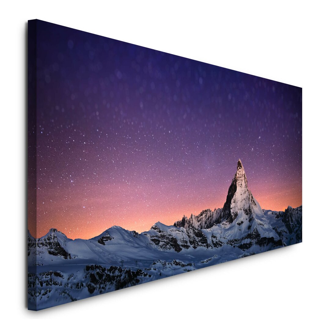 Leinwandbild Matterhorn Schweiz