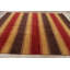 Tapis unique en laine noué à la main Gabbeh nouvel âge de 8 pi 1 po x 10 pi 3 po rouge / brun Harto