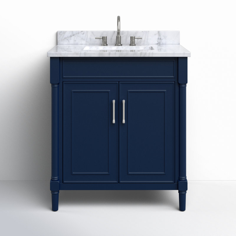 Bristol 31'' W Single Vanity, Navy Blue