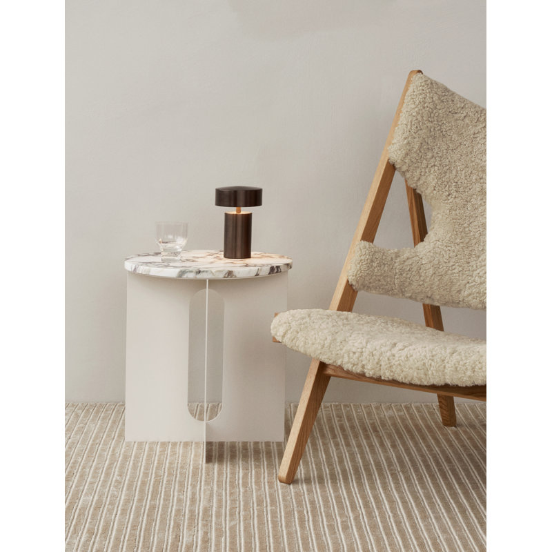 Column Table Lamp, Anodized Aluminium
