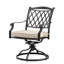 Chaise de patio pivotante avec coussins Banski-168120587