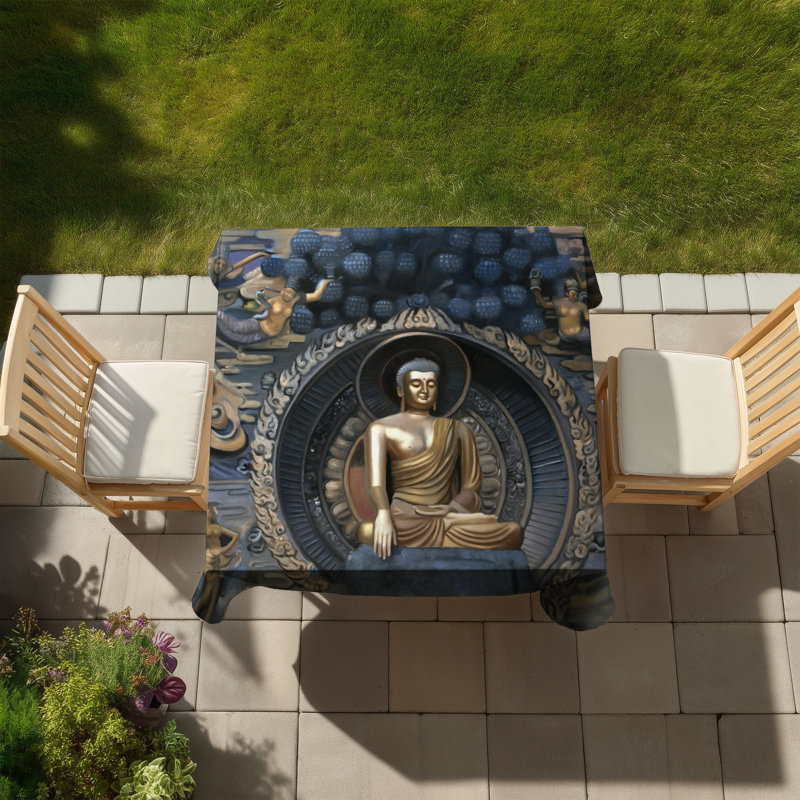 Grand Buddha Tablecloth | Religion & Spirituality Decor