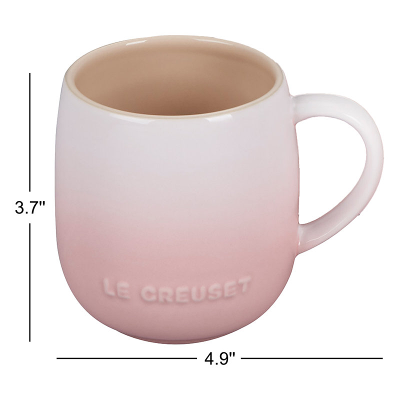 Le Creuset Heritage Coffee Mug, Pink