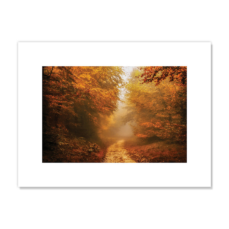 Impression d'automne, H 12 pi x l 16 po x P 0,1 po