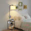Lampe sur pied 63 po avec télécommande et station de charge-114361272