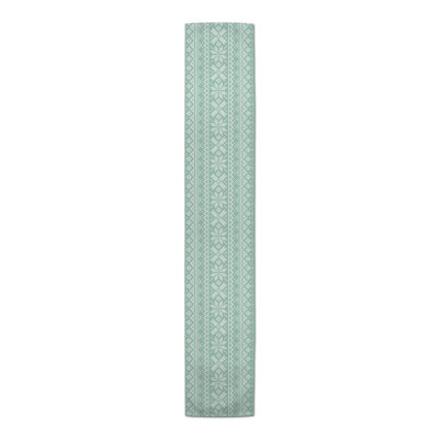 Waithman Geometric 100% Cotton Christmas Table Runner