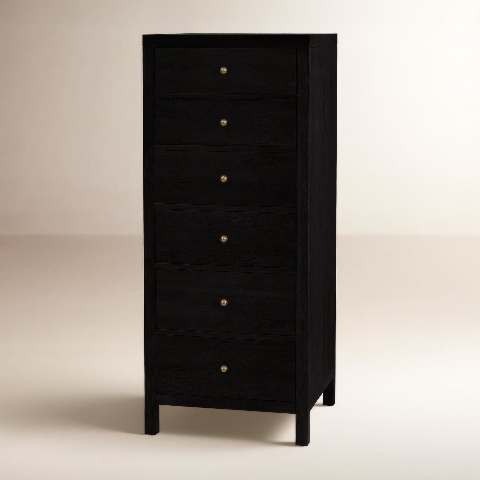 Celine 6-Drawer Lingerie Chest, Antique Coffee
