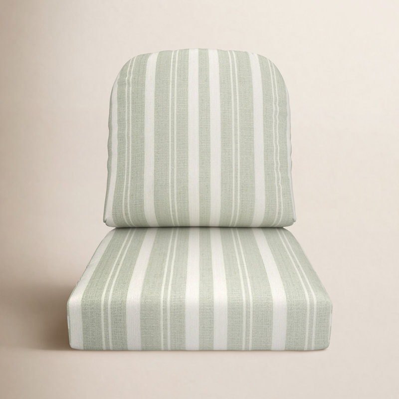 Coussin de chaise longue Amala Sunbrella®, Sunbrella sauge tranquille