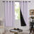 100 Percent Blackout with Liner Grommet Curtain Panel (Set of 4)-106344233-106344224