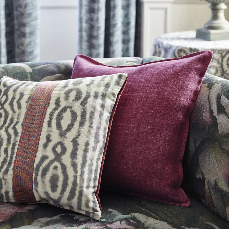 Stripe Fabric, Natural/Sunstone