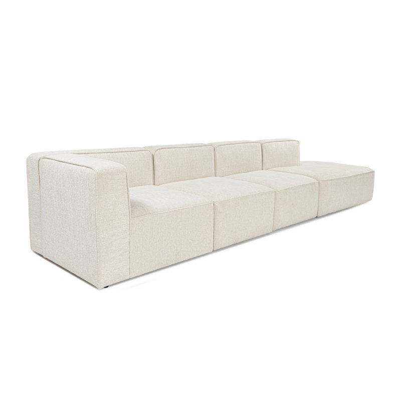 Canapé d'angle, H 27,2 po x l 137,8 po x P 35,4 po