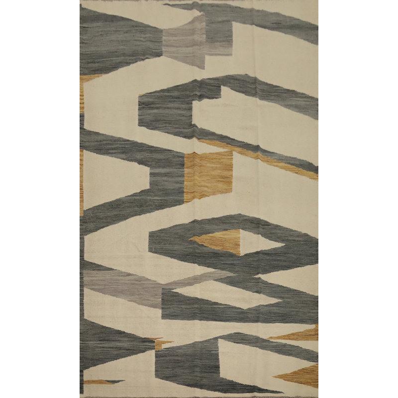 Tapis kilim en laine Modern