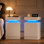 Nightstands with LED Light (Set of 2), Modern Side Table for Bedroom, Living Room