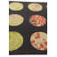 Tapis noir Navin