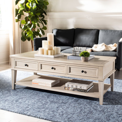 Table basse avec rangement Samira