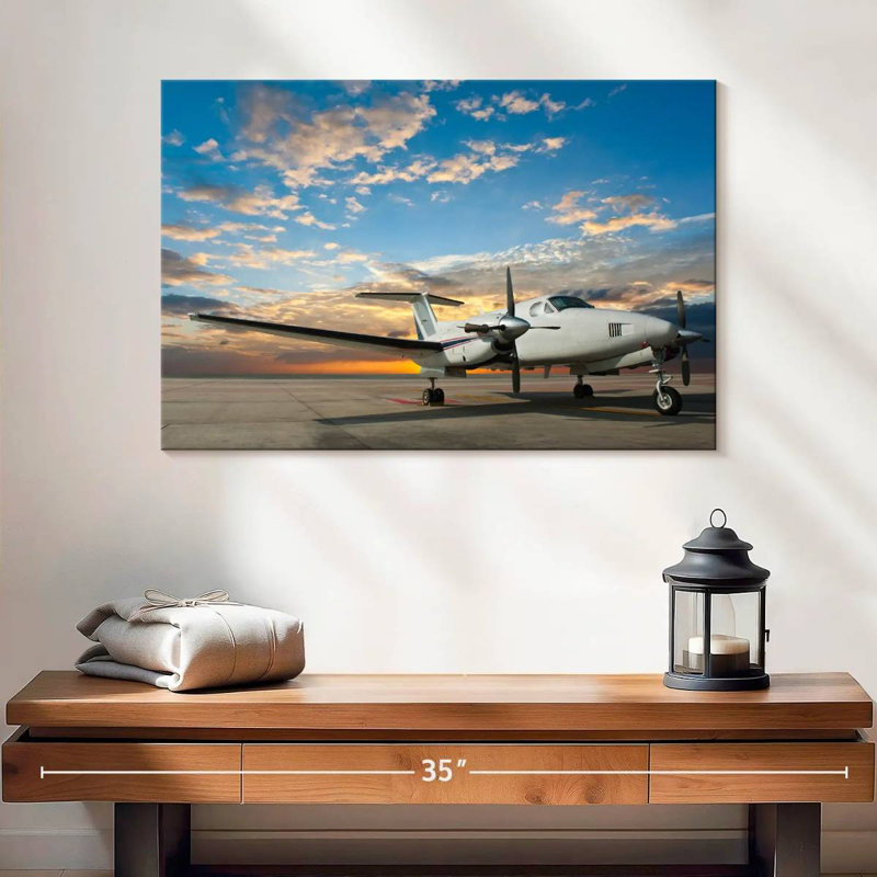 Mehar Light Aircraft, 16" H x 24" W