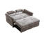 Canapé-lit de 58,27 pouces 3-en-1 - canapé-lit en tissu chenille - cadre arrière KD-1716603121