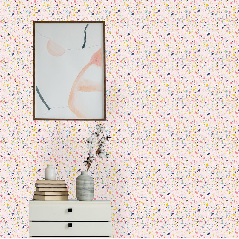 Rouleau de papier peint Confetti, L 10,42 pi x l 25 po