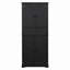 Armoire de rangement pour salle de bain avec espace de rangement multifonctionnel, tiroir avec glissières, tablette réglable-1521504949