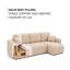 Safila 3 Seater Sofa Bed-2086501560