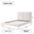 Cybil Tall Pillow Headboard Bed Frame-2008604352