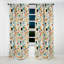 Motif à pois multicolores - Rideau abstrait - Rideau occultant - 1 panneau-107550951