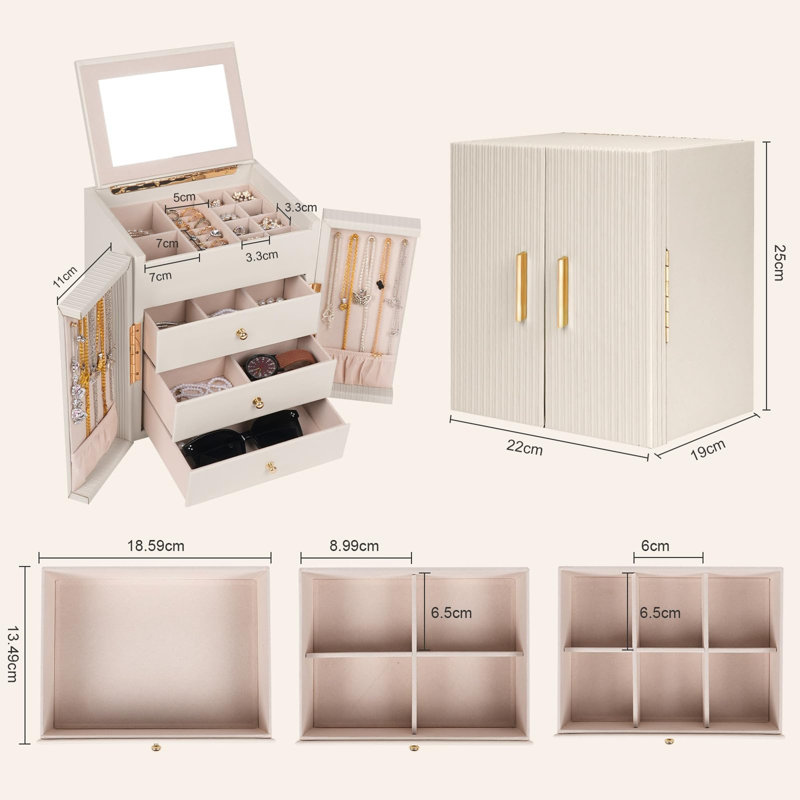 Jewelry Box +, Beige