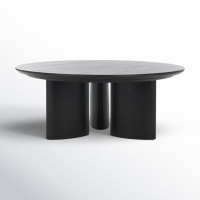 Caya Round Wood Coffee Table