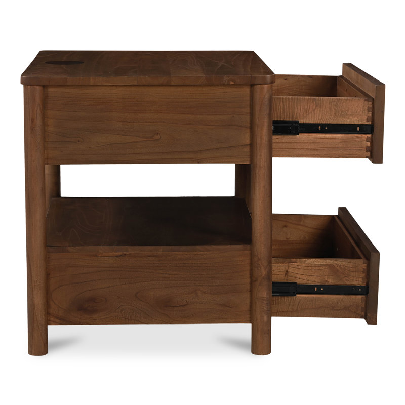 28.5'' W Solid Wood Nightstand