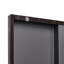 Tablette réglable pliante avec portes verrouillables, armoire en acier noir pour bureau à domicile, garage, étagère de classement en tube d'acier massif, noire, facile à assembler, porte à ressort et-464683264