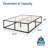 Monte 18" Metal Bed Frame-69942293