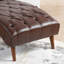 Chaise longue rembourrée