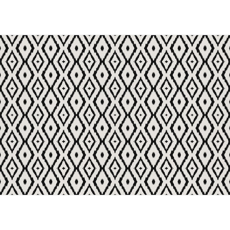 Geometric Peel & Stick Geometric Border, 100" L x 144" W