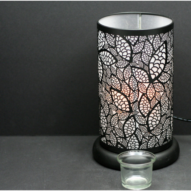 Lampe de table noire 6,5 po Antia