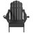 Dauji Oversize Wood Texture Adirondack Foldable Chair Weather-Resistant Fire Pit Chair-1540518063
