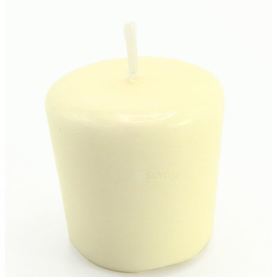 Bougies votives colorées non parfumées 24 pièces Elyon