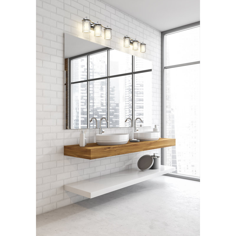 Roddrick 3 - Light Dimmable Vanity Light, Chrome