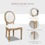 Chaise d'appoint rembourrée King Louis-70988688