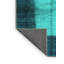 Tapis abstrait bleu / jaune / bleu marine Mizelle-2022735155
