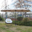 Grand parasol d'extérieur double face 14,8 pi avec manivelle (sans base)-856007403