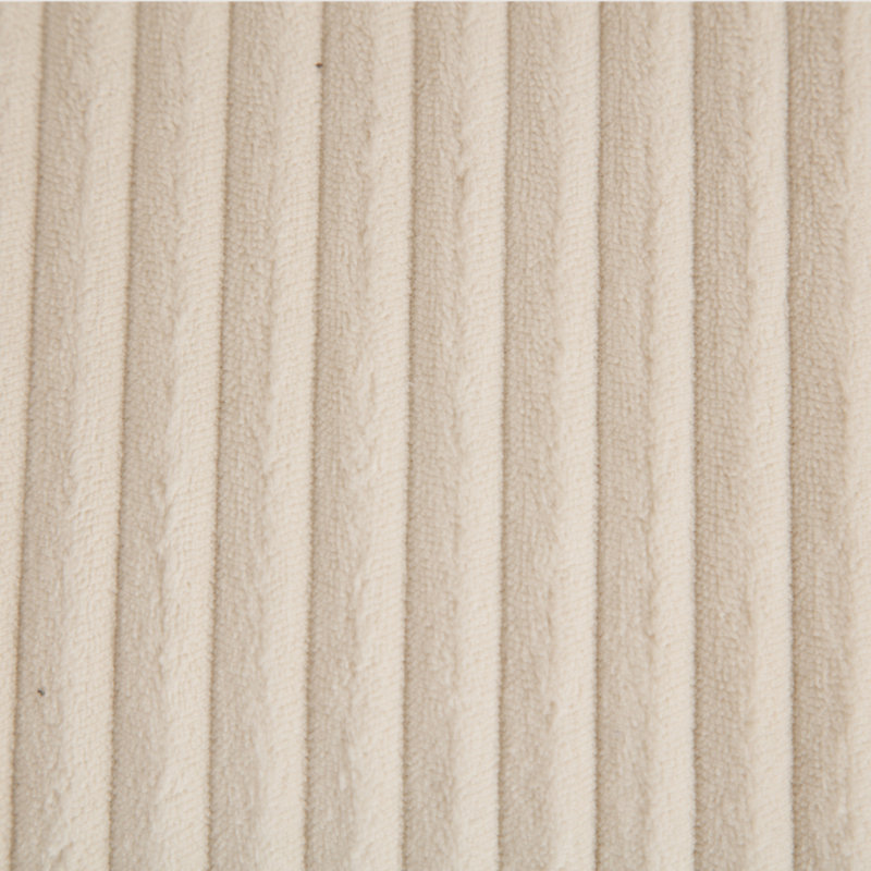 Canapé modulaire Nicolia, Tissu beige Nicolia