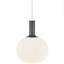 Alton 1 - Light Black/Brass Single Pendant
