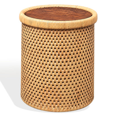 Table d'appoint en rotin Vincenza