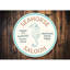 Plaque en aluminium Seahorse Saloon-58289166