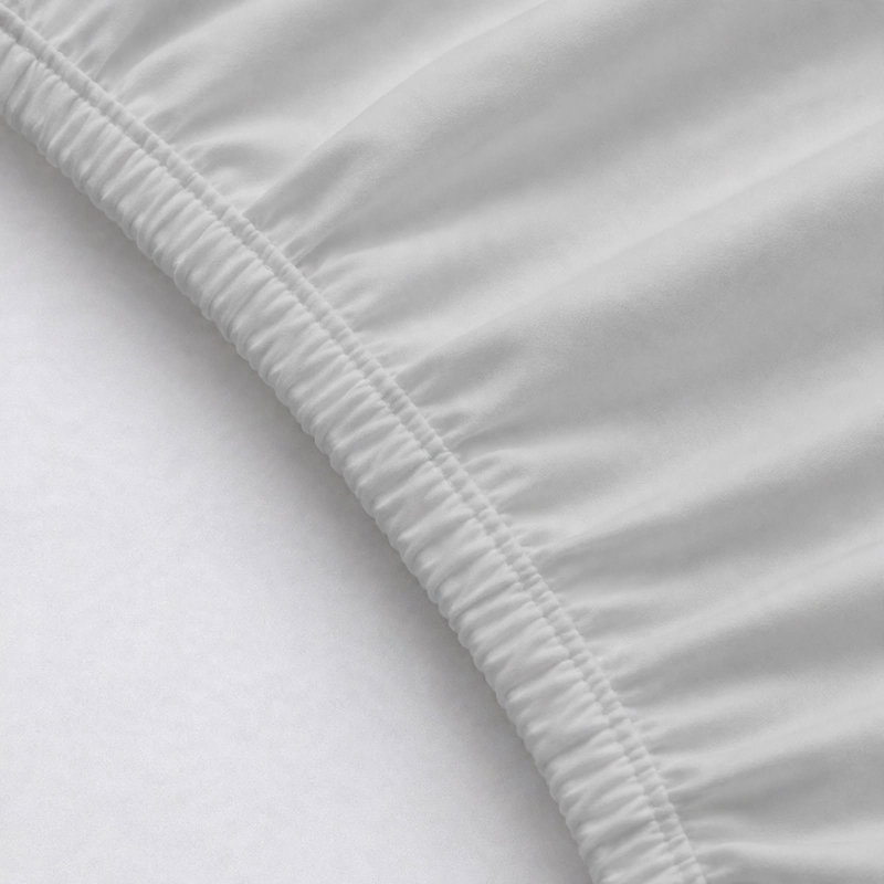 6-Piece Premium Deep Pockets Microfiber Sheet Set, Full, Light Gray