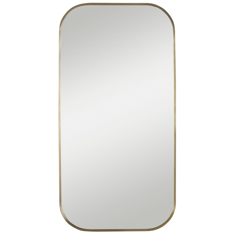Miroir décoratif Atqiya Anjaly Taft, Laiton